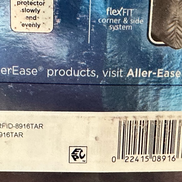 Allerease Maximum Allergy Relief Zippered Mattress Protector - King - NIB! - Picture 3 of 4